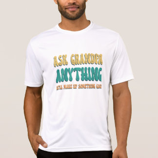Opa gefragt Alles Funny Grandpa Redewendungen T-Shirt