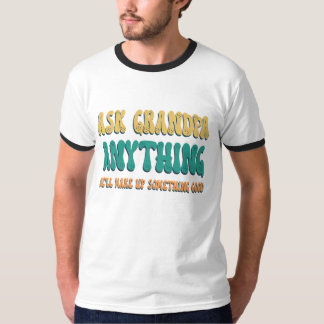 Opa gefragt Alles Funny Grandpa Redewendungen T-Shirt