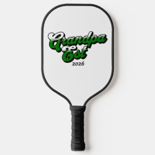 Opa gegründet, Großeltern-Geschenk Pickleball Schläger