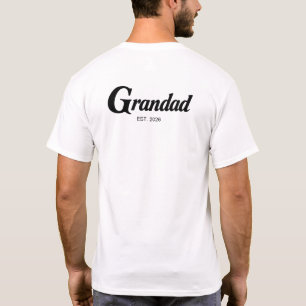 Opa gegründet Neues Opa-Geschenk T-Shirt
