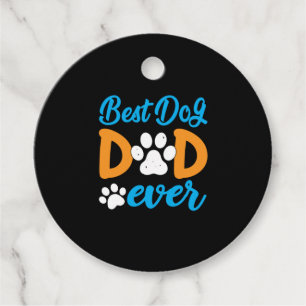 Opa-Geschenk Bester Hundedaddy überhaupt Geschenkanhänger
