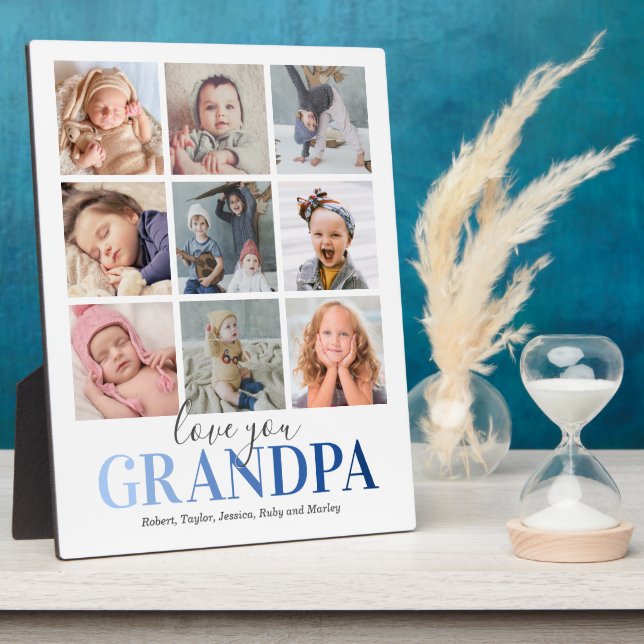 Opa-Geschenk | LIEBE FOTO Fotoplatte (Seite)