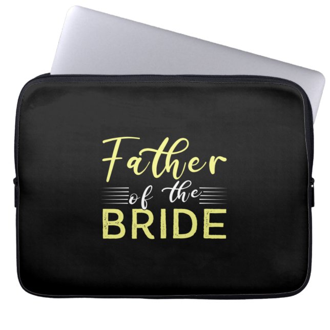 Opa-Geschenk | Vater der Braut Laptopschutzhülle (Vorderseite)