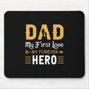 Opa-Geschenk Vater Mein ewiger Held Mousepad