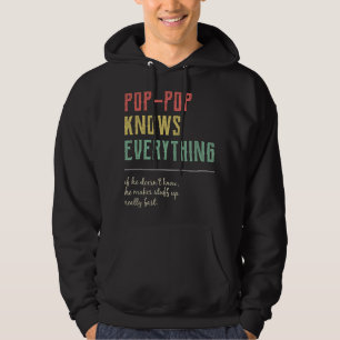 Opa Geschenke, Opa weiß alles Hoodie