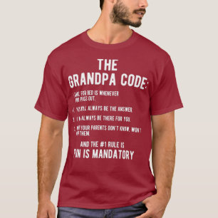 Opa Geschenke von Enkeltochter Grandson Das T-Shirt