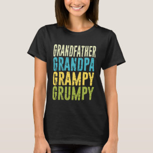 Opa Großvater Grampy Grumpy, Lustiger Vater T-Shirt
