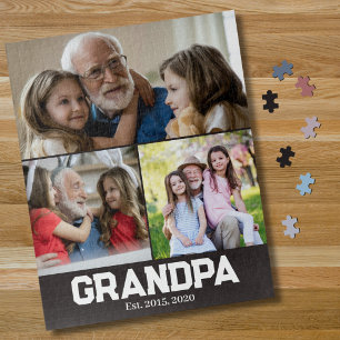 Opa gründete fettes weißes Script 3 Foto