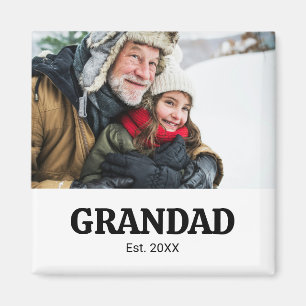 Opa hat den Großelterntag etabliert Foto Magnet