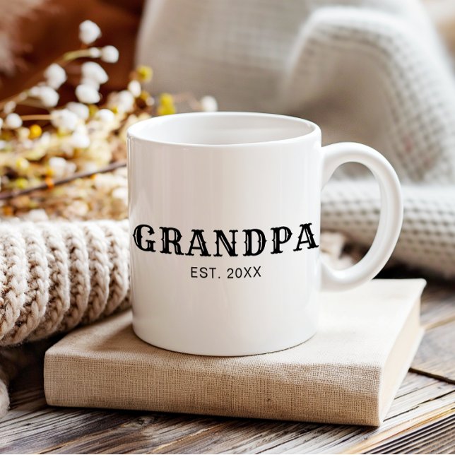 Opa hat ein neues Opa-Geschenk etabliert Kaffeetasse (Von Creator hochgeladen)
