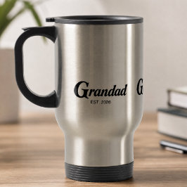 Opa hat einen neuen Enkel Geschenk Reisebecher