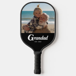 Opa hat Spaß etabliert Fette Foto Pickleball Schläger