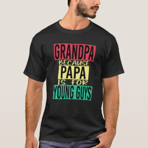 Opa-Idee für stolzen Opa Opa Retro für Männer T-Shirt