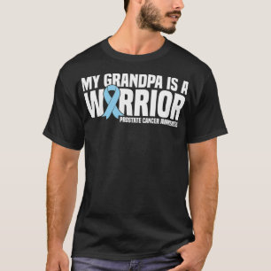 Opa ist ein Krieger Blaues Band Prostatakrebs A T-Shirt