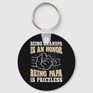 Opa ist eine Ehre, Papa zu sein, ist ein unbezahlb Schlüsselanhänger
