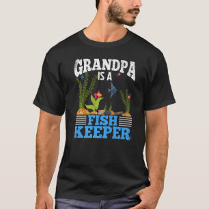 Opa ist Fischhalter Fischzucht Aquarist Aquari T-Shirt