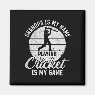 Opa ist mein Name, Cricket spielen ist mein Spiel Magnet