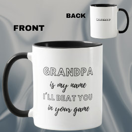 Opa ist mein Name, den ich dir in deinem Spiel sch Tasse