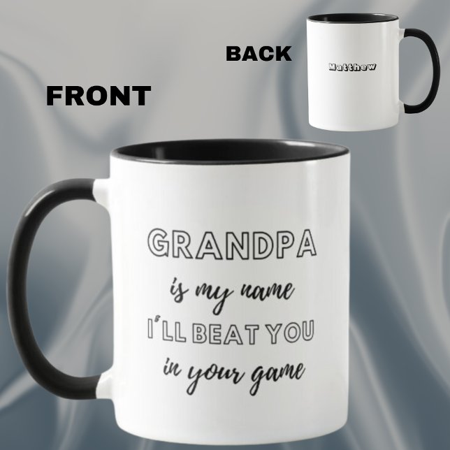 Opa ist mein Name, den ich dir in deinem Spiel sch Tasse (Von Creator hochgeladen)