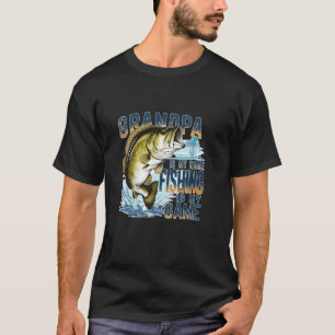 Opa ist mein Name Fischen ist mein Spiel lustiger  T-Shirt