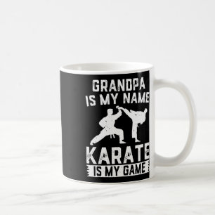 Opa ist mein Name Karate ist mein Spiel - Karate G Kaffeetasse