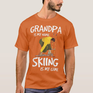 Opa ist mein Name Skinness ist mein Glücksspiel Sk T-Shirt