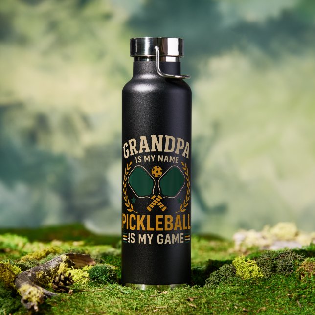 Opa ist mein Name Trinkflasche (Außenbereich (gedreht))