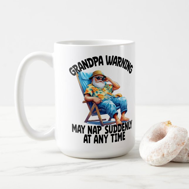 Opa Kaffeetasse (Mit Donut)