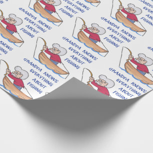 Opa Knows Geschenkpapier