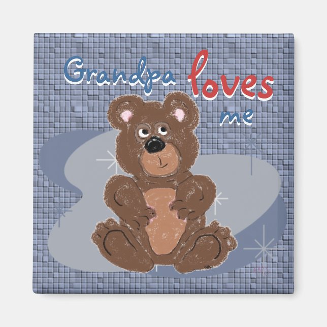 Opa-Lieben Magnet (Vorne)