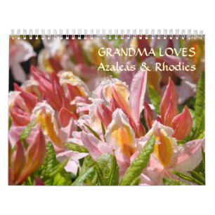 OPA LIEBT Azaleen und Rhododendren Kalender Gesche