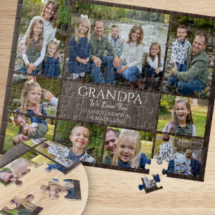 Opa liebt dich Enkelkinder Foto-Collage