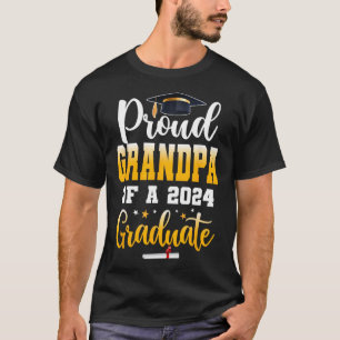 Opa mit einer Cl von 2024 Graduate Senior Opa T-Shirt