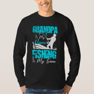 Opa - Motivation zum Fischfang - Fischerei T-Shirt