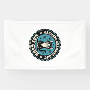 Opa Oma Katze Geschenk Haustierliebhaber Shirt Kun Banner