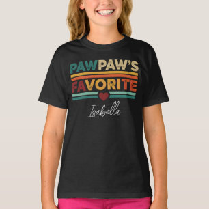 Opa/Omas Lieblingsname in Retro-Schrift T-Shirt
