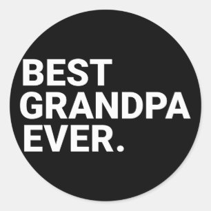 Opa Opa je Opa Runder Aufkleber