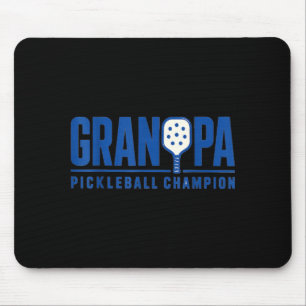 Opa Pickleball Sport Stil Paddle Spieler Mousepad