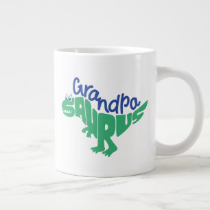 Opa Saurus Graph Jumbo-Tasse