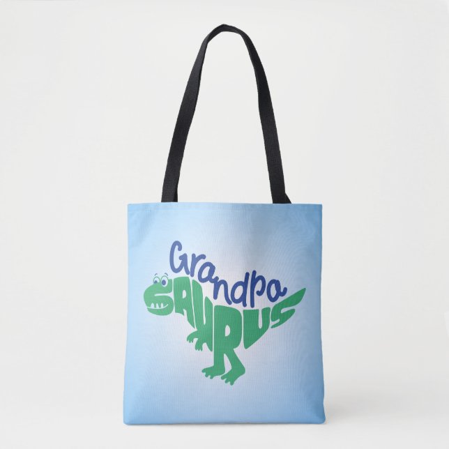 Opa Saurus Graph Tasche (Vorderseite)