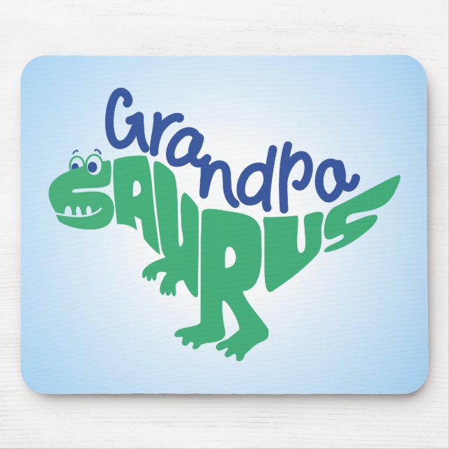 Opa Saurus Graphic Mousepad (Vorne)