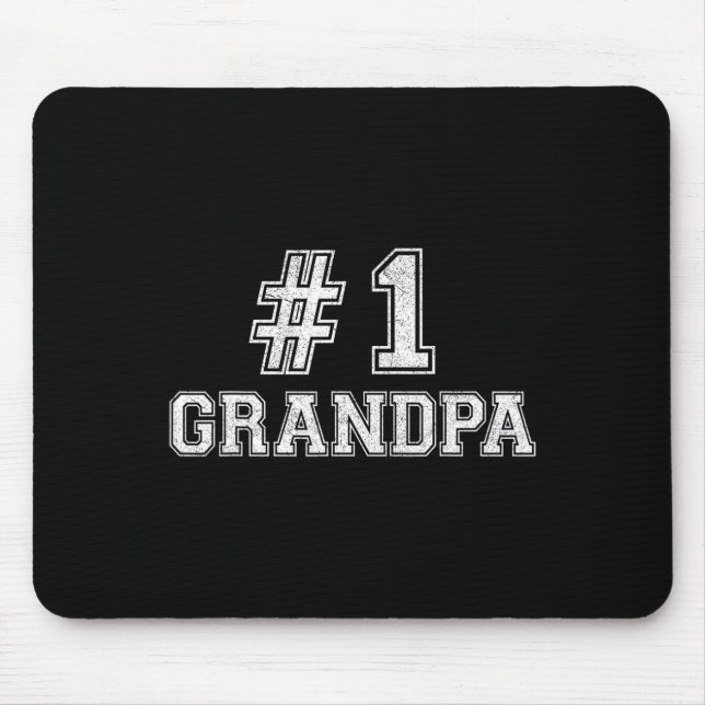 Opa-Shirt für Männer Mousepad (Vorne)