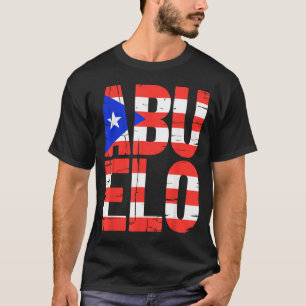 Opa-Shirt Lustig Puerto Rico Vater Großvater Männe T-Shirt