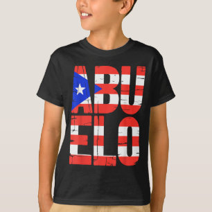 Opa-Shirt Lustig Puerto Rico Vater Großvater Männe T-Shirt