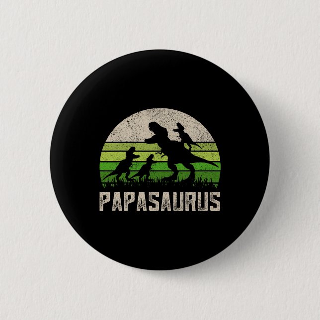 Opa-Shirts1 Daddy Funny Fathers Day-Geschenk Button (Vorderseite)