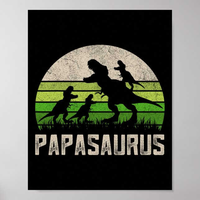 Opa-Shirts1 Daddy Funny Fathers Day-Geschenk Poster (Vorne)