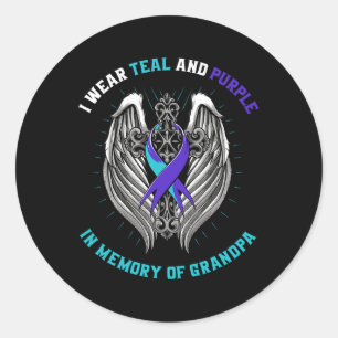 Opa Suicide Awareness Shirt Grafisches T-Shirt Pre Runder Aufkleber