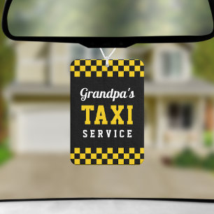 Opa-Taxi-Service Niedliches Großvatergeschenk Autolufterfrischer