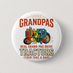 Opa Traktor Vintage Farm Nap Shirt Design_1 Button