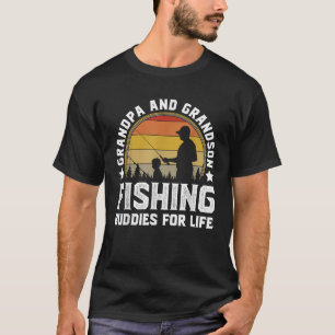 Opa und Enkel Angelkumpels fürs Leben T-Shirt